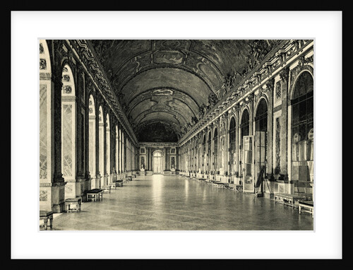 The Hall of Mirrors at Versailles by Anonymous