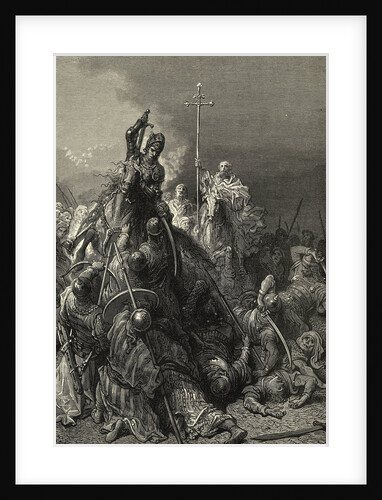John Hunyadi and John Capistran Leading Battle by Anonymous