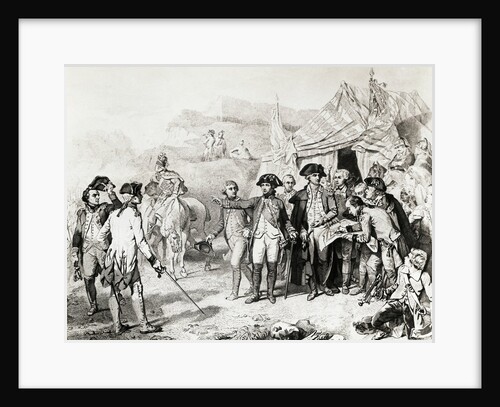 Illustration of Siege of Yorktown by Anonymous