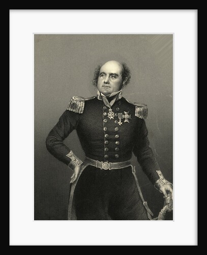 Portrait of Admiral Sir John Franklin by Anonymous