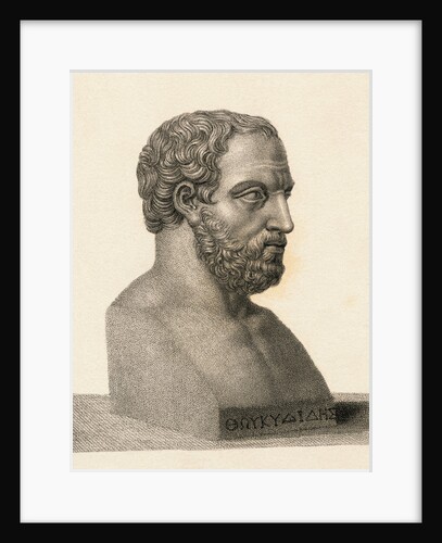 Portrait Bust of Thucydides by Anonymous