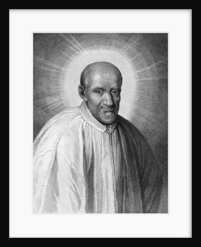 Portrait of St. Vincent de Paul by Anonymous