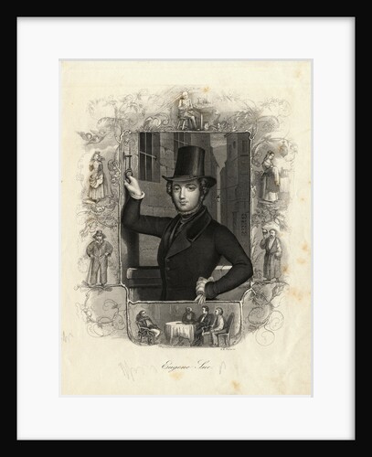 Portrait of Eugene Sue by Anonymous