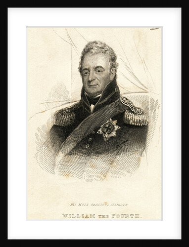 Portrait of Britain's King William IV by Anonymous