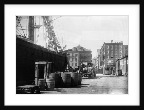 View of South Street Dock by Anonymous