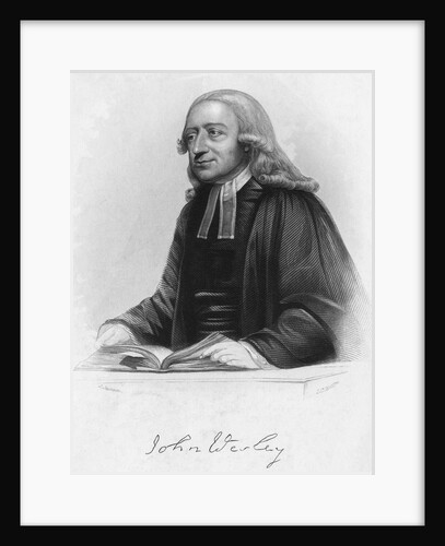Portrait of John Wesley by Anonymous