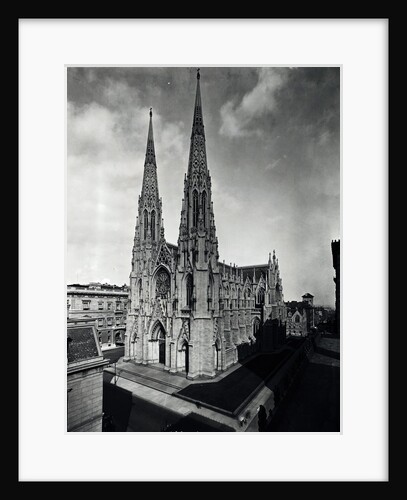 View of St. Patrick's Cathedral by Anonymous
