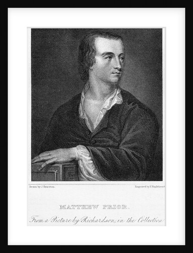 Portrait of English Poet Matthew Prior by Anonymous