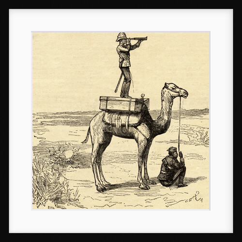 War in Sudan with an English General's Novel Lookout on Camel by Anonymous