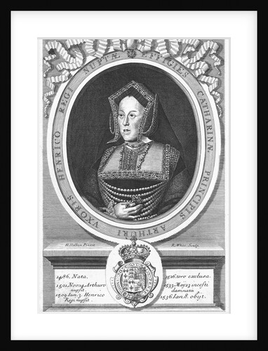Portrait of a Wife of Henry VIII by Anonymous