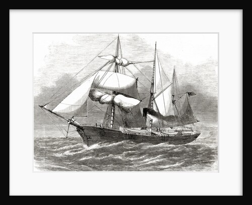 Ship with Charles Hall Expedition by Anonymous