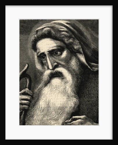 Illustration of the Prophet Moses by Anonymous