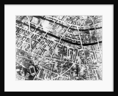 View of War Torn Hamburg by Anonymous