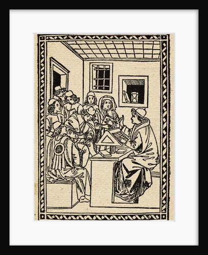 Interior of Medieval University by Anonymous