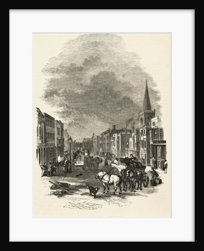 View of High Street in Southampton by Anonymous