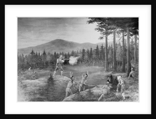Battle with the Iroquois Indians by Anonymous