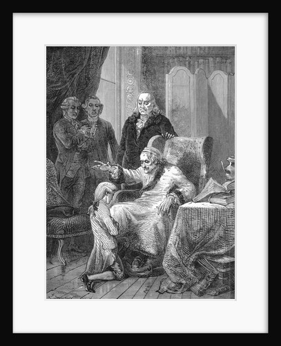 Voltaire Blessing Child by Anonymous