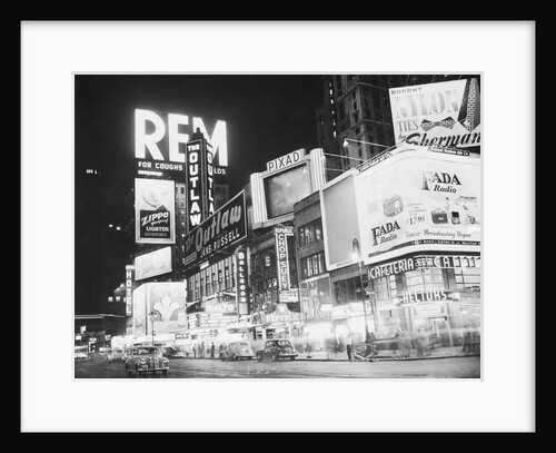 Times Square Nightlife by Anonymous