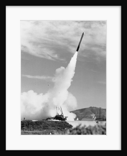 Weaponry Rocket Blasting into Sky by Anonymous