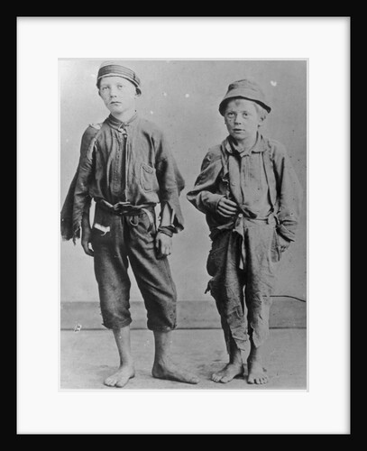 Homeless Boys in New York City by Anonymous