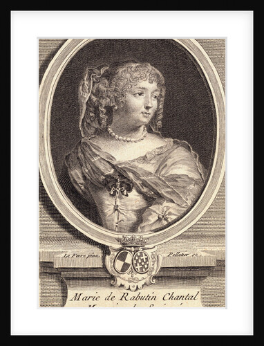 Portrait of Marquise de Sevigne by Anonymous
