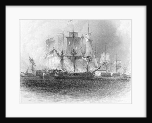 War Torn Ships of Plattsburg Bay by Anonymous