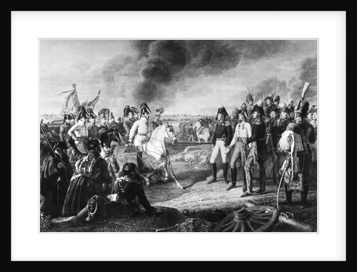 War Generals and Soldiers on Battle Scene by Anonymous