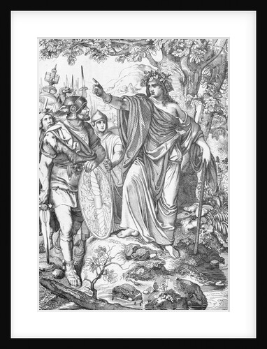 Female Expressing Her Opinions to Military Officer by Anonymous