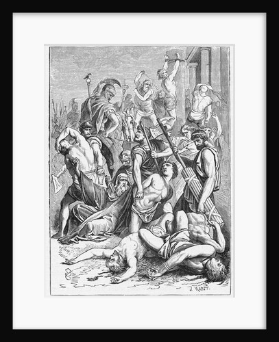 Varus Torturing German Tribes by Anonymous