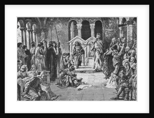Henry III Refusing Demands of Henry I by Anonymous