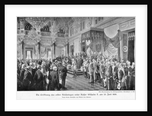 Opening of the Reichstages by Anonymous