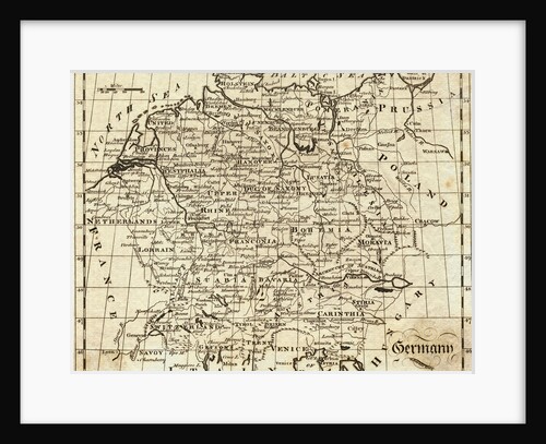 Map of Germany by Anonymous