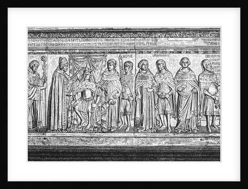 Illustration of Coronation of German Emperor by Anonymous