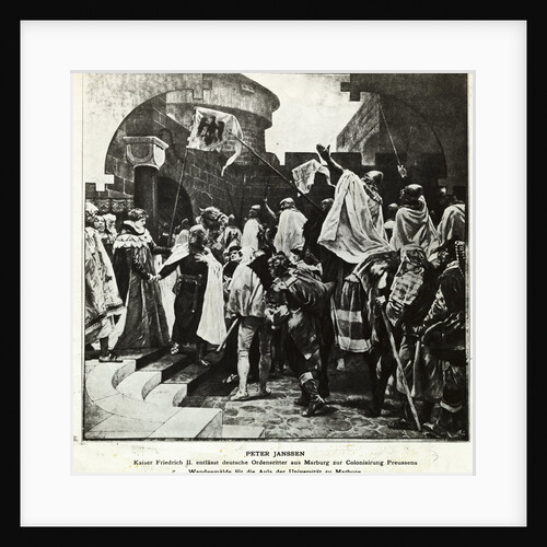 Illustration of Teutonic Knights by Anonymous