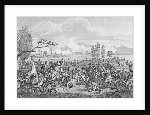 Illustration of Death of Battle of Essling by Anonymous