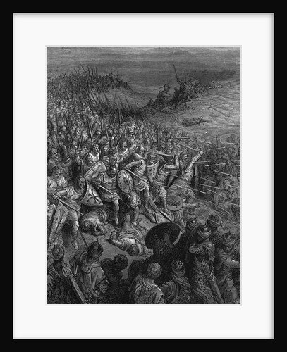 Crusaders Attacking the Saracens by Anonymous