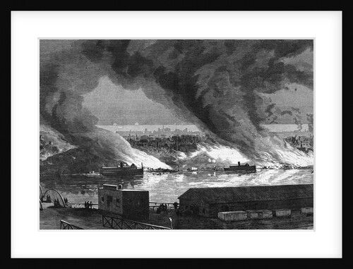 Coal Heaps Burning by Anonymous