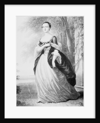 Portrait of Martha Washington by Anonymous