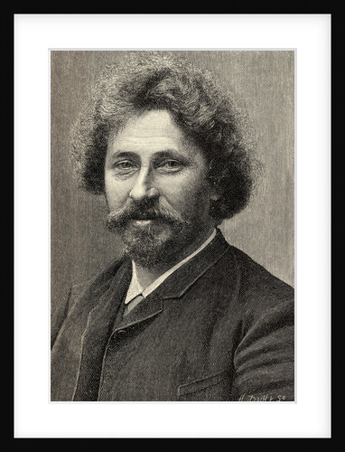 Portrait of Il'ja Efimovic Repin by Anonymous