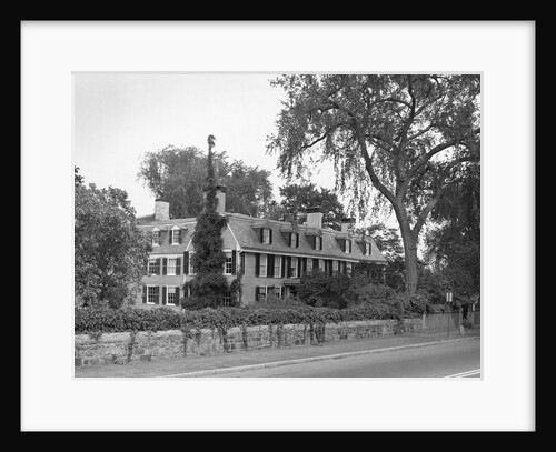 John Quincy Adams' Old House by Anonymous