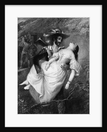 Bandit Abducting Woman by Anonymous