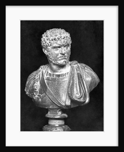 Imperial Roman Bust of Emperor Caracalla by Anonymous