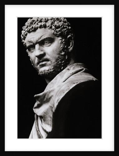 Imperial Roman Bust of Emperor Caracalla by Anonymous
