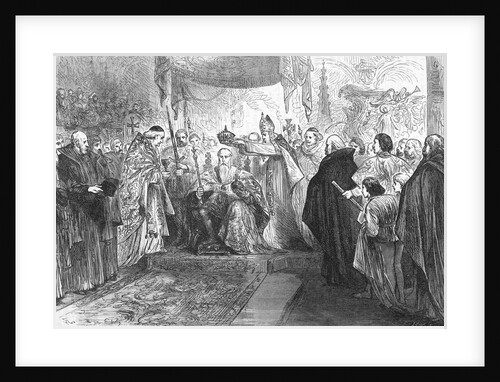 Coronation of Swedish King by Anonymous
