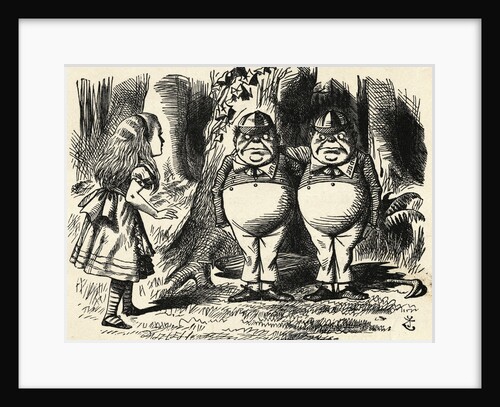 Tweedledum and Tweedledee by John Tenniel