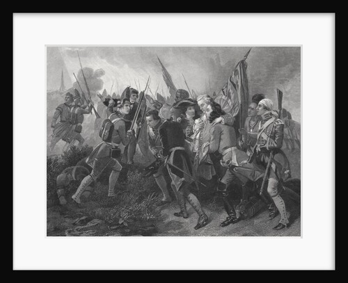 General James Wolfe Near Death in 1759 by Anonymous