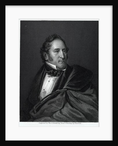 Engraving of Senator Thomas H. Benton by Anonymous