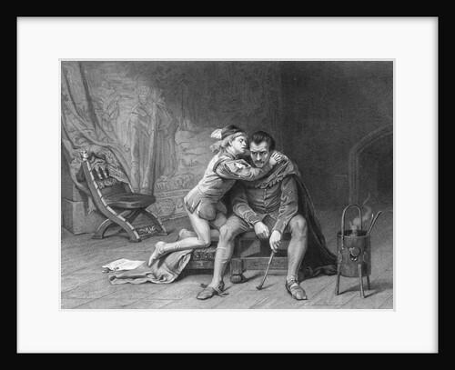 Illustration from Shakespeare's King John by Anonymous
