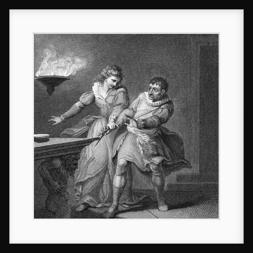 Illustrated scene from MacBeth by Anonymous