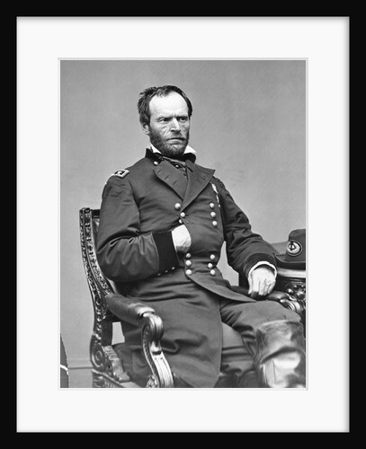 Portrait of William T. Sherman by Anonymous
